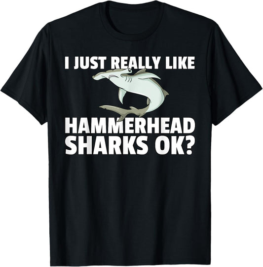 Hammerhead Shark Kids T-Shirt - T-Shirt | Black