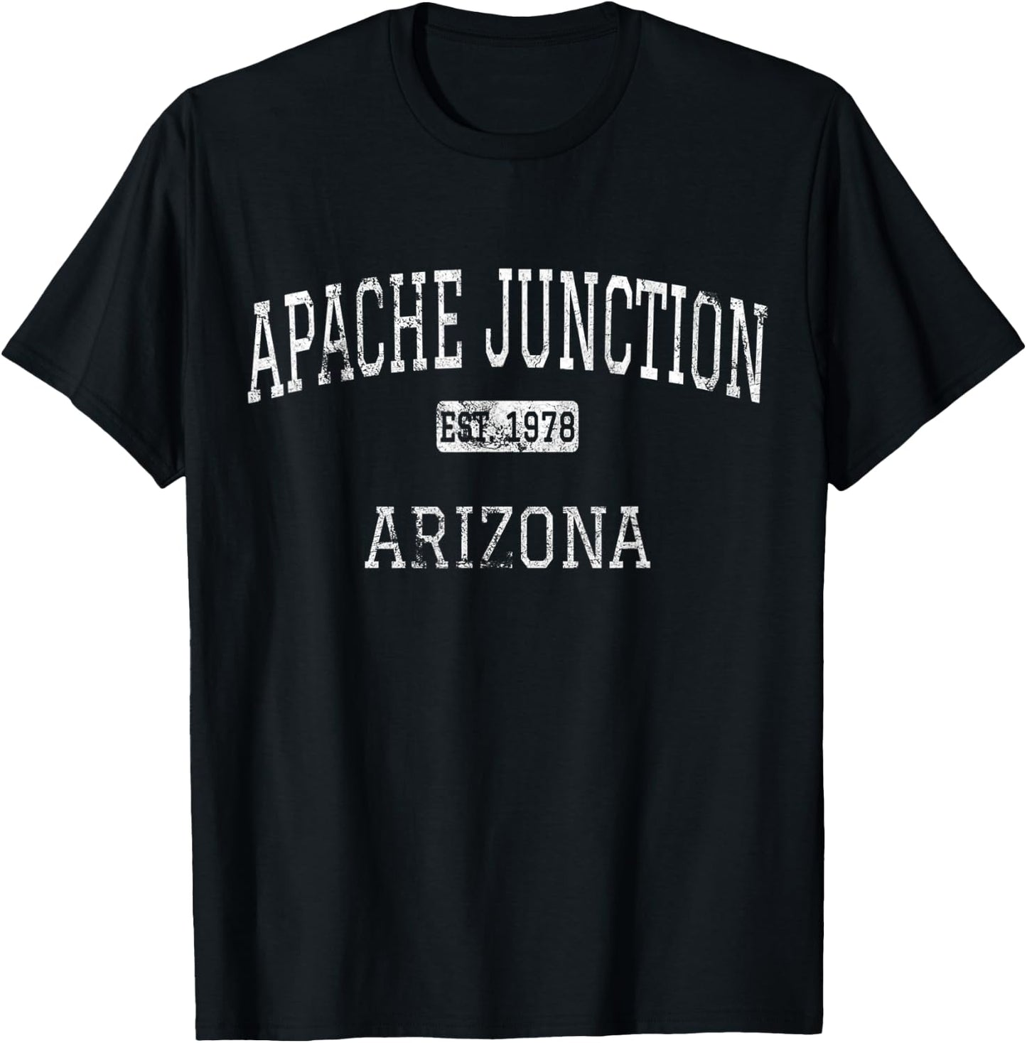 Apache Junction Arizona AZ Vintage T-Shirt - T-Shirt | Black