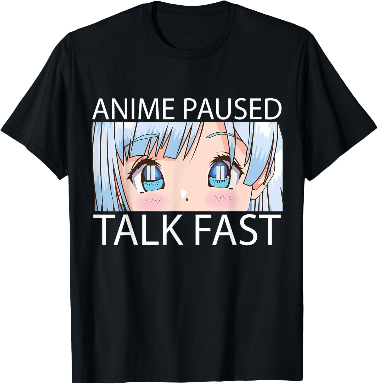Anime Art Women Teen Girls Anime Merch Anime Lovers T-Shirt - T-Shirt | Black