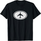 KC-135 Stratotanker Refueling Airplane - Distressed T-Shirt - T-Shirt | Black
