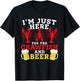 Funny I’m Just Here For The Crawfish And Beer Crawfish Boil T-Shirt - T-Shirt | Black