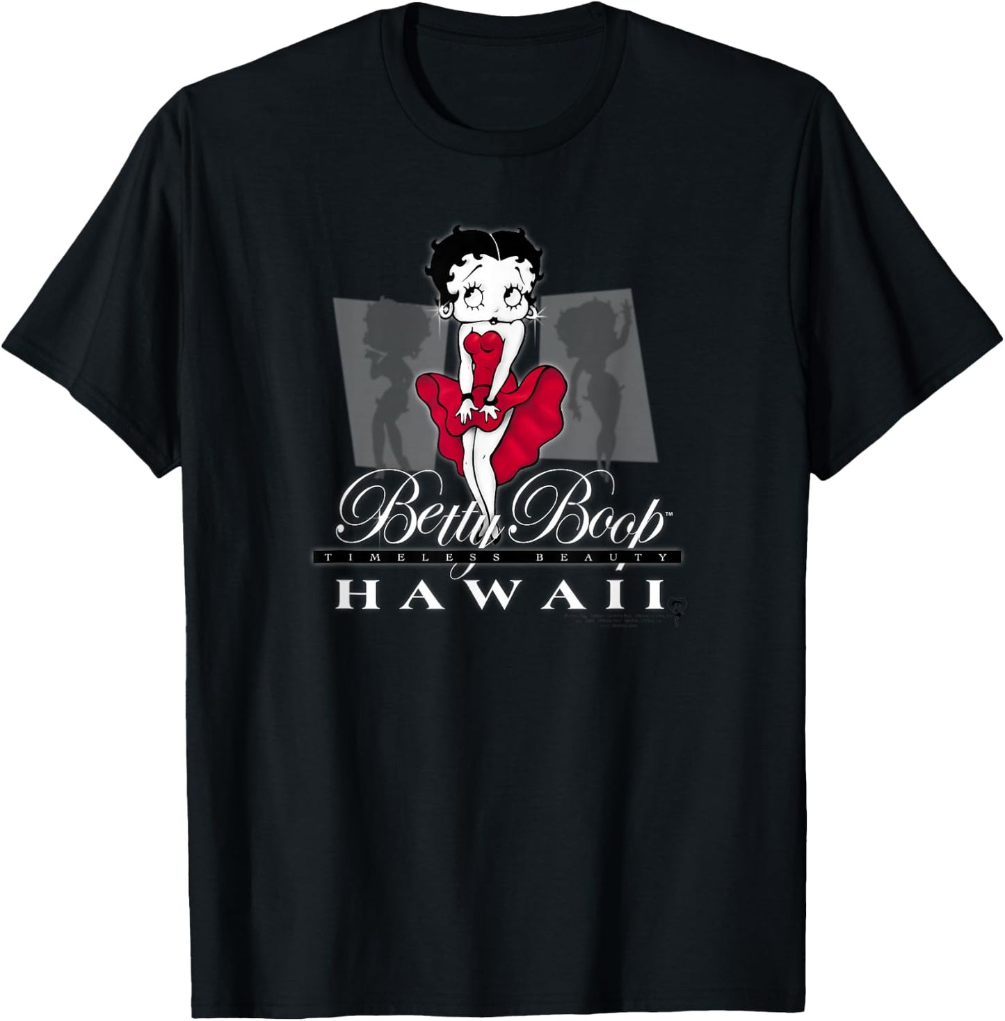 Betty Boop Timeless Beauty T-Shirt - T-Shirt | Black