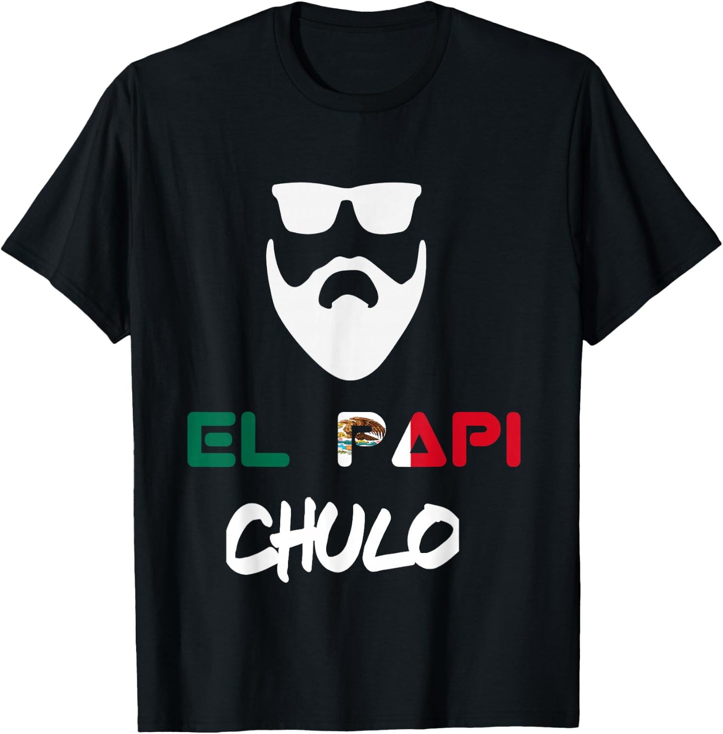 Dia de los padres regalo el papi chulo T-Shirt - T-Shirt | Black