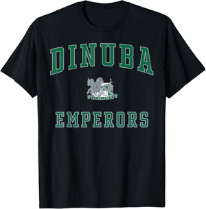 Dinuba High School Emperors C1 T-Shirt - T-Shirt | Black