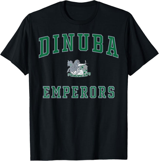 Dinuba High School Emperors C1 T-Shirt - T-Shirt | Black