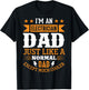 Im An Electrician Dad Just Like A Normal Dad, Much Cooler T-Shirt - T-Shirt | Black