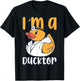 I'm a Ducktor Rubber Duck Doctors Doctor Squeaky Duck T-Shirt - T-Shirt | Black