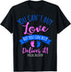 Cute Baby Foot Print Labor and Delivery Nurses T-Shirt - T-Shirt | Black