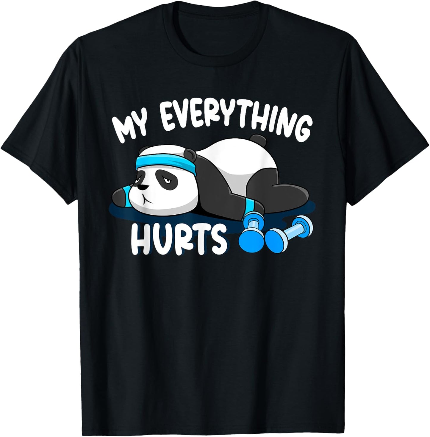 My Everything Hurts Personal Trainer Fitness Coach T-Shirt - T-Shirt | Black