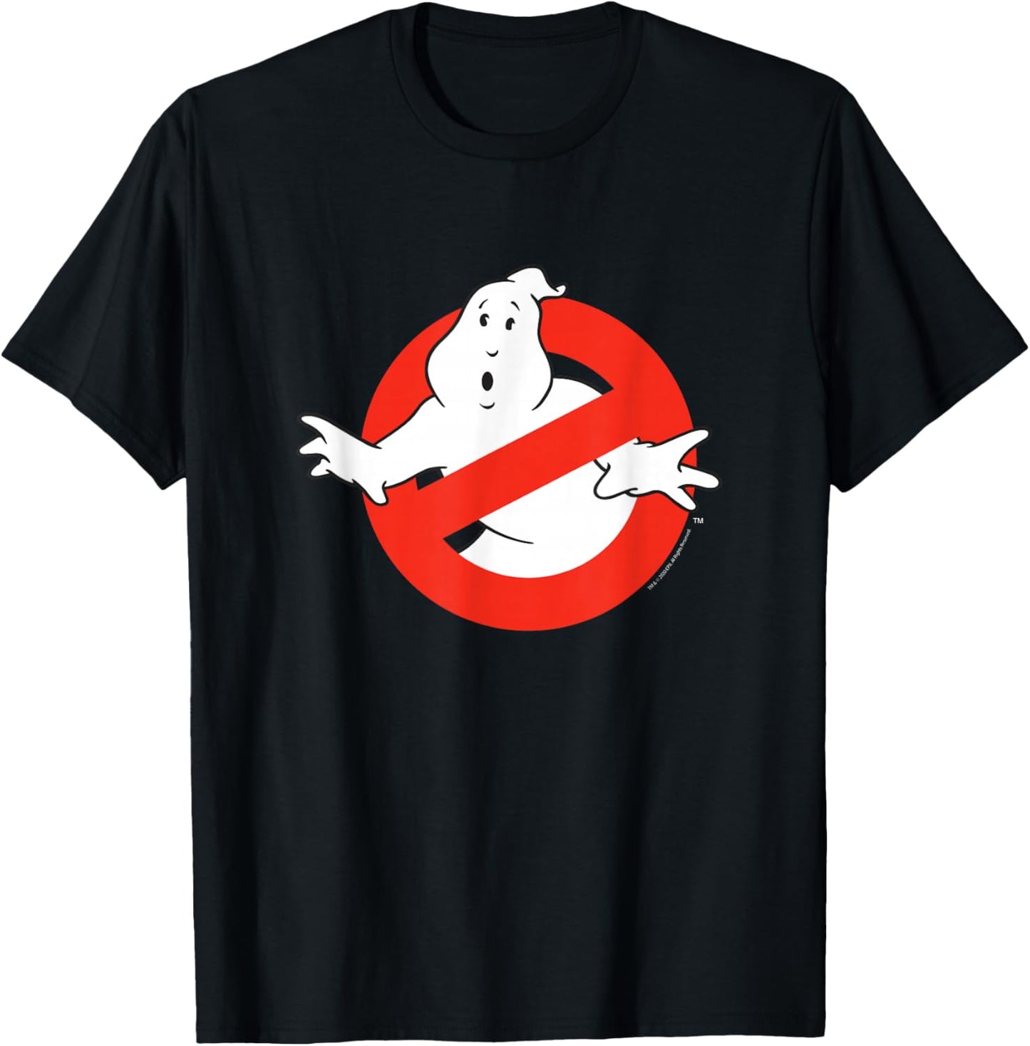 Ghostbusters Original No Ghost Logo Funny Retro Movie T-Shirt - T-Shirt | Black