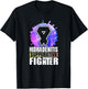 Abstract Hidradenitis Suppurativa Fighters Saying T-Shirt - T-Shirt | Black