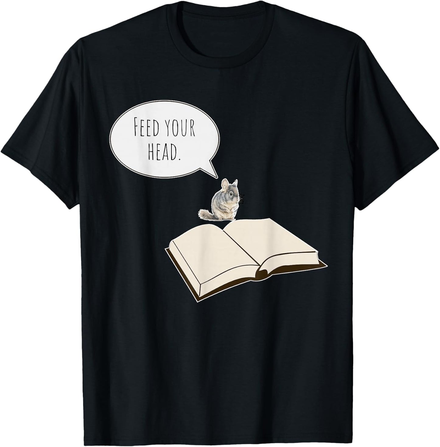 Remember What The Door Mouse Said Feed Your Head With Books T-Shirt - T-Shirt | Black