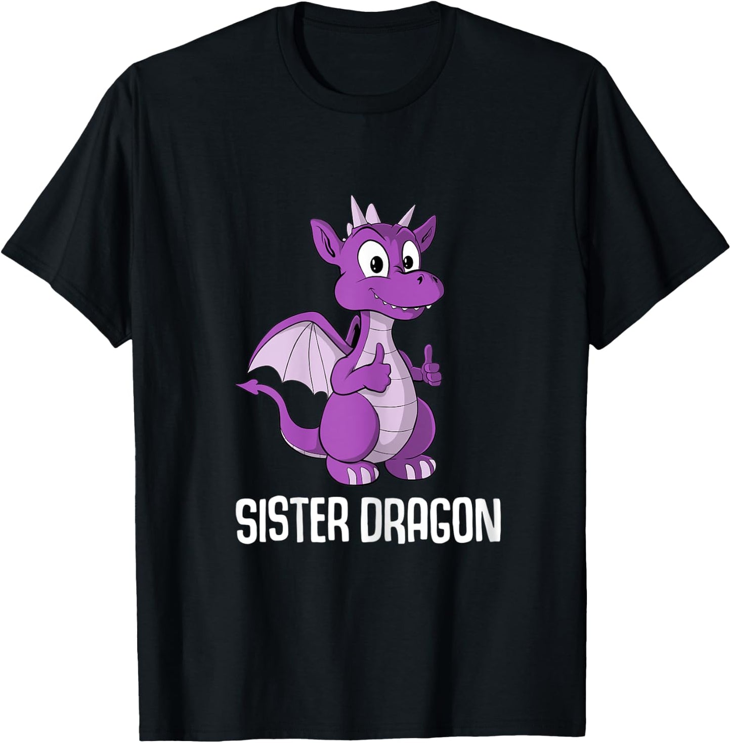 Sister Dragon T-Shirt - T-Shirt | Black