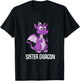Sister Dragon T-Shirt - T-Shirt | Black