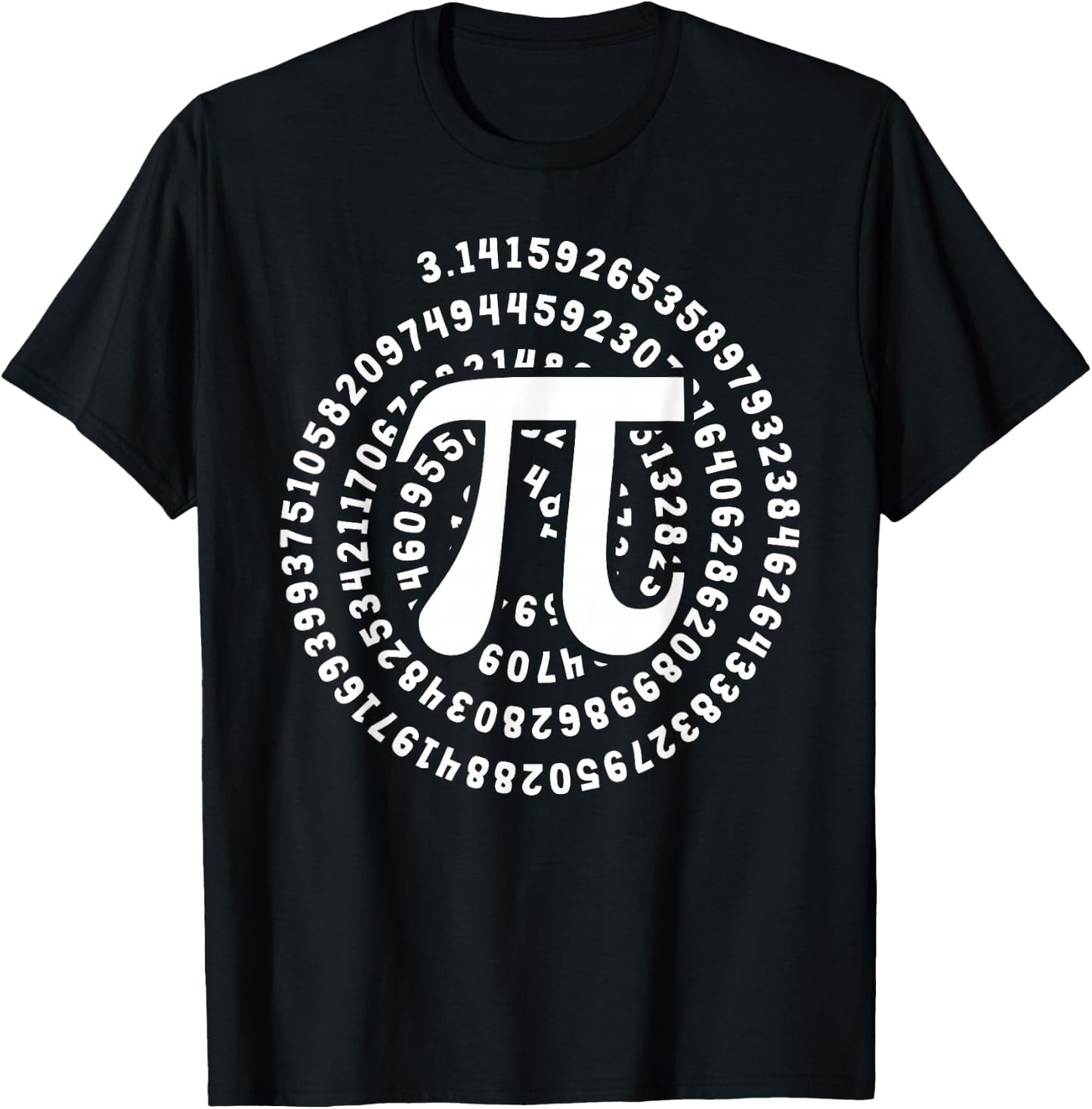 Pi Symbol 3.14 Pi Number Pi Day Teacher Math Lover Nerd Geek T-Shirt - T-Shirt | Black