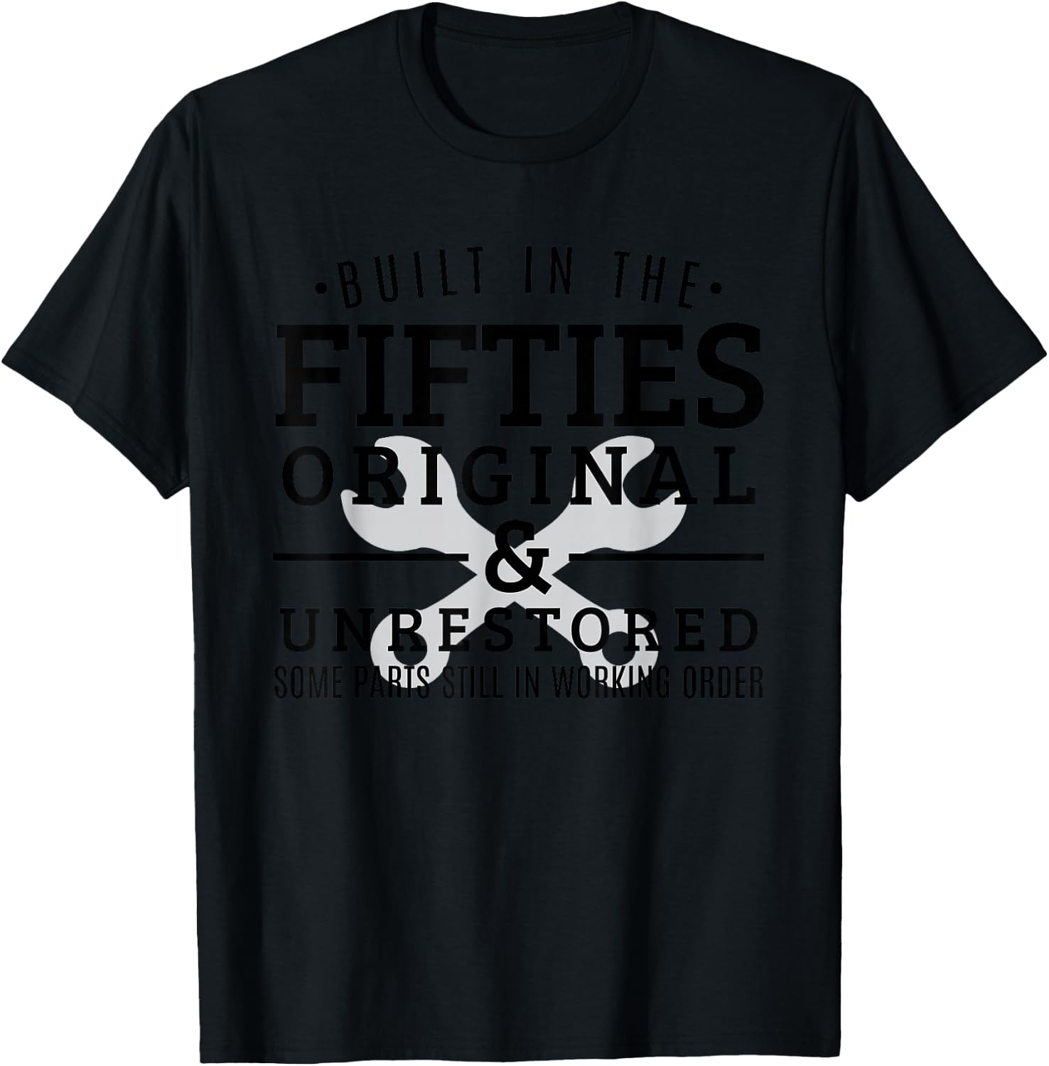 Built in the 1950s Fifties Born T-Shirt - T-Shirt | Black