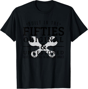 Built in the 1950s Fifties Born T-Shirt - T-Shirt | Black