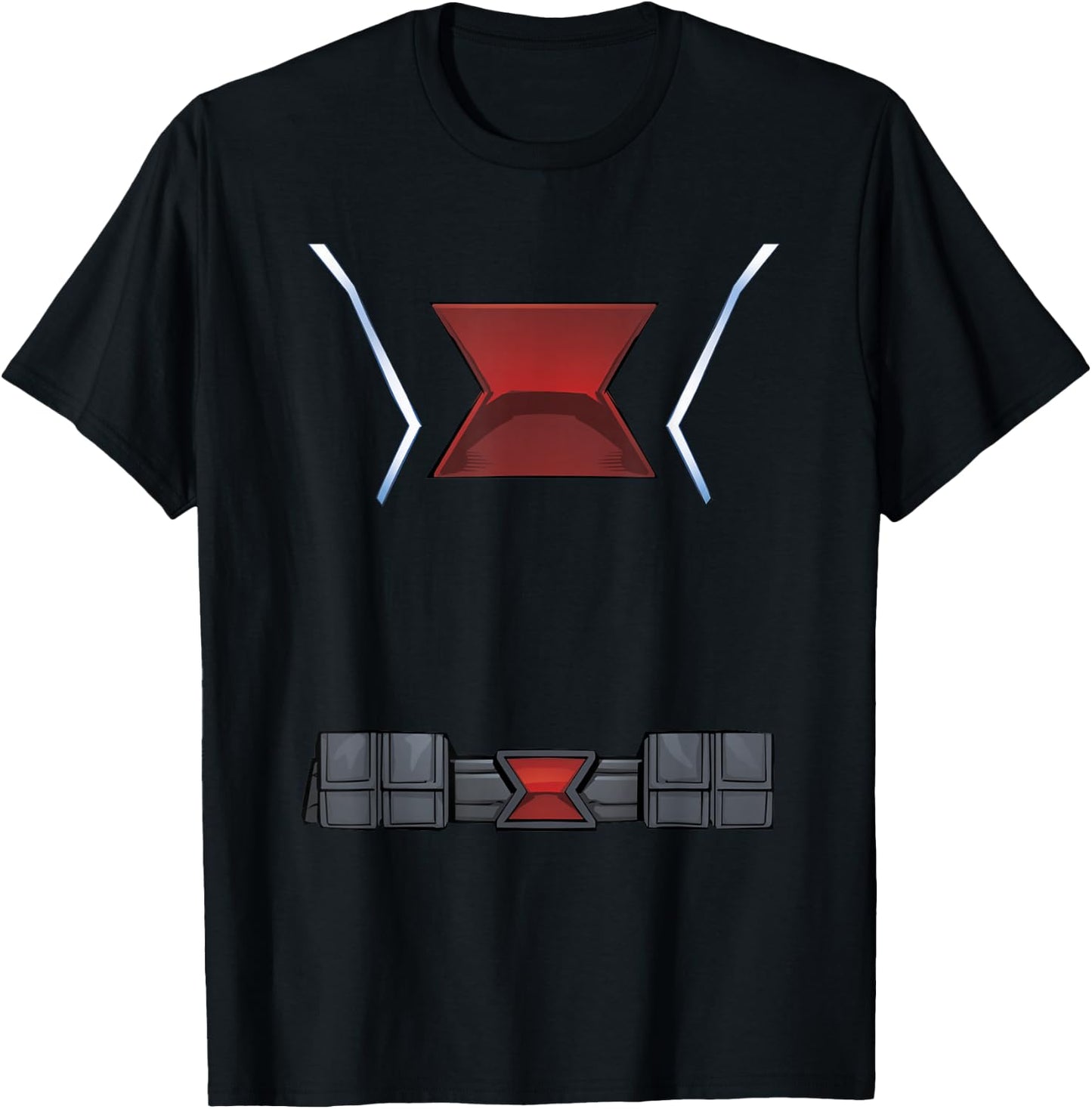 Marvel Avengers Classic Halloween Black Widow Costume T-Shirt - T-Shirt | Black