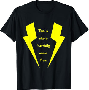 Stiflers . American Pie. Lightening T-Shirt - T-Shirt | Black