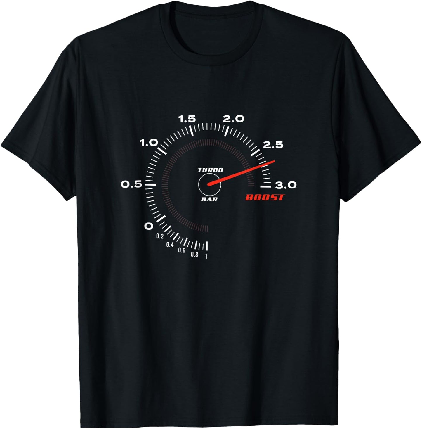 Turbometer Of A Turbocharger - Car Guy Auto Mechanic T-Shirt - T-Shirt | Black