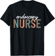 Endoscopy Nurse Appreciation Endoscopy Nursing Leopard Print T-Shirt - T-Shirt | Black