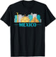 Proud Mexico Gift For Mexicans Mexico City City T-Shirt - T-Shirt | Black