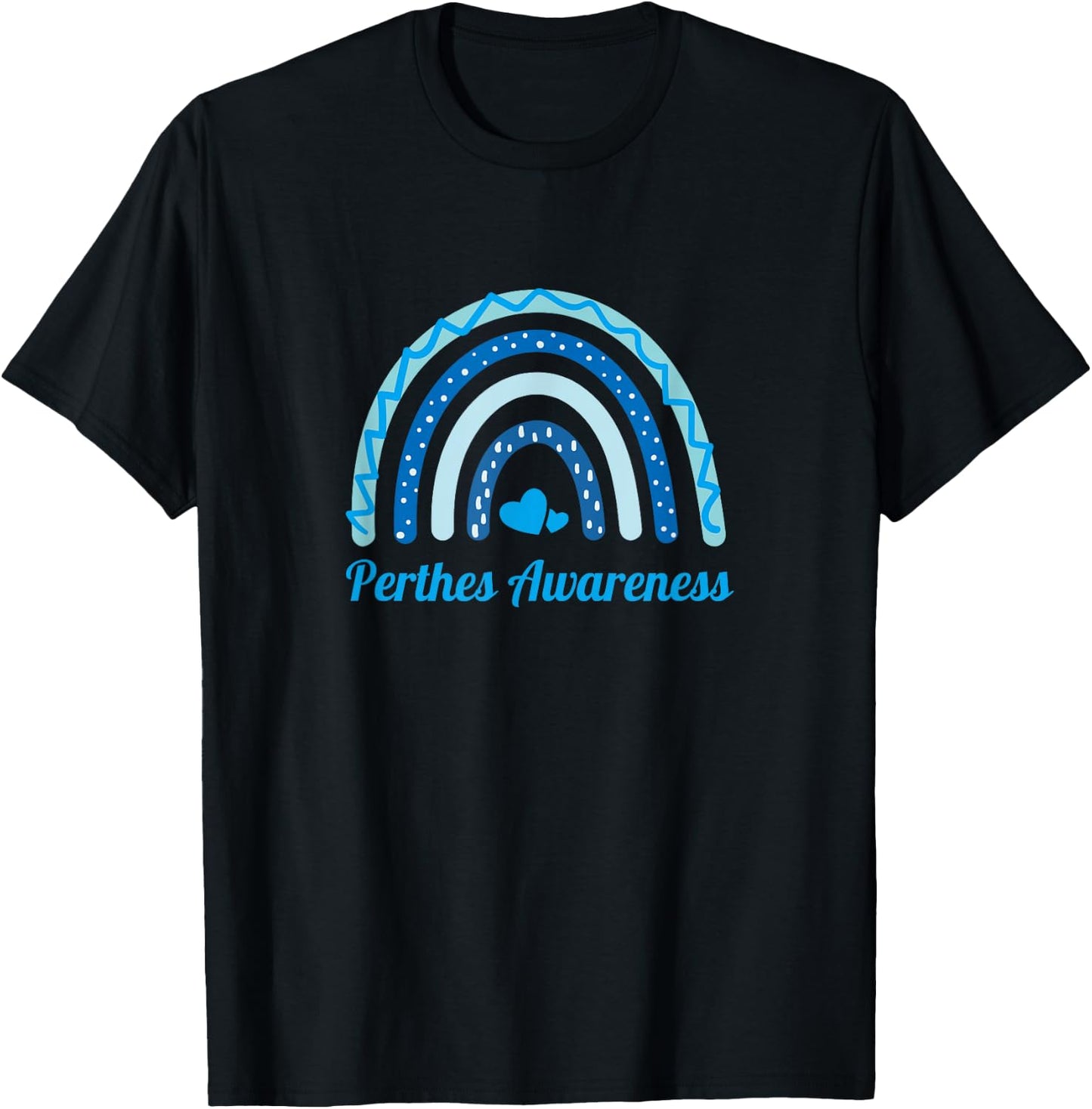 Rare Disease Awareness For Legg Calve Perthes Disease T-Shirt - T-Shirt | Black