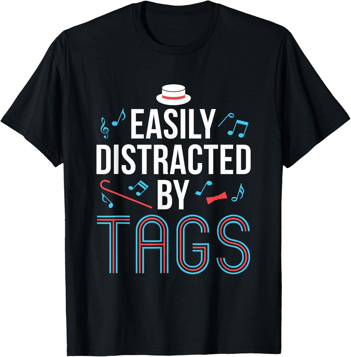 Barbershop Quartet Music Harmony Funny Tag Singing T-Shirt - T-Shirt | Black