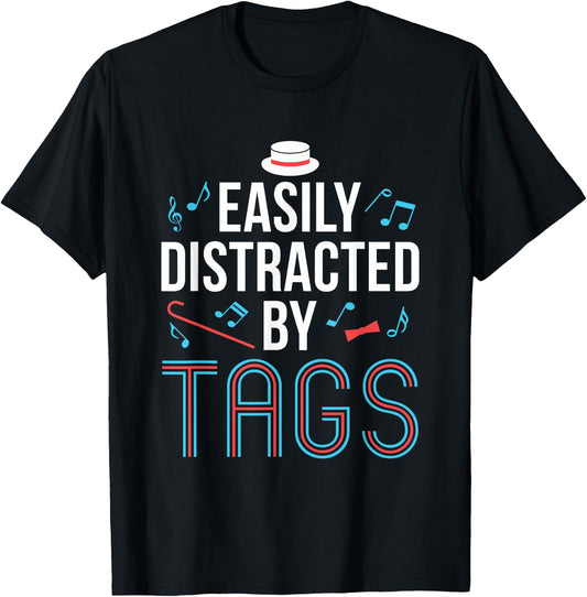 Barbershop Quartet Music Harmony Funny Tag Singing T-Shirt - T-Shirt | Black