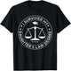 I survived my daughter's law degree, Proud Mom Dad of lawyer T-Shirt - T-Shirt | Black