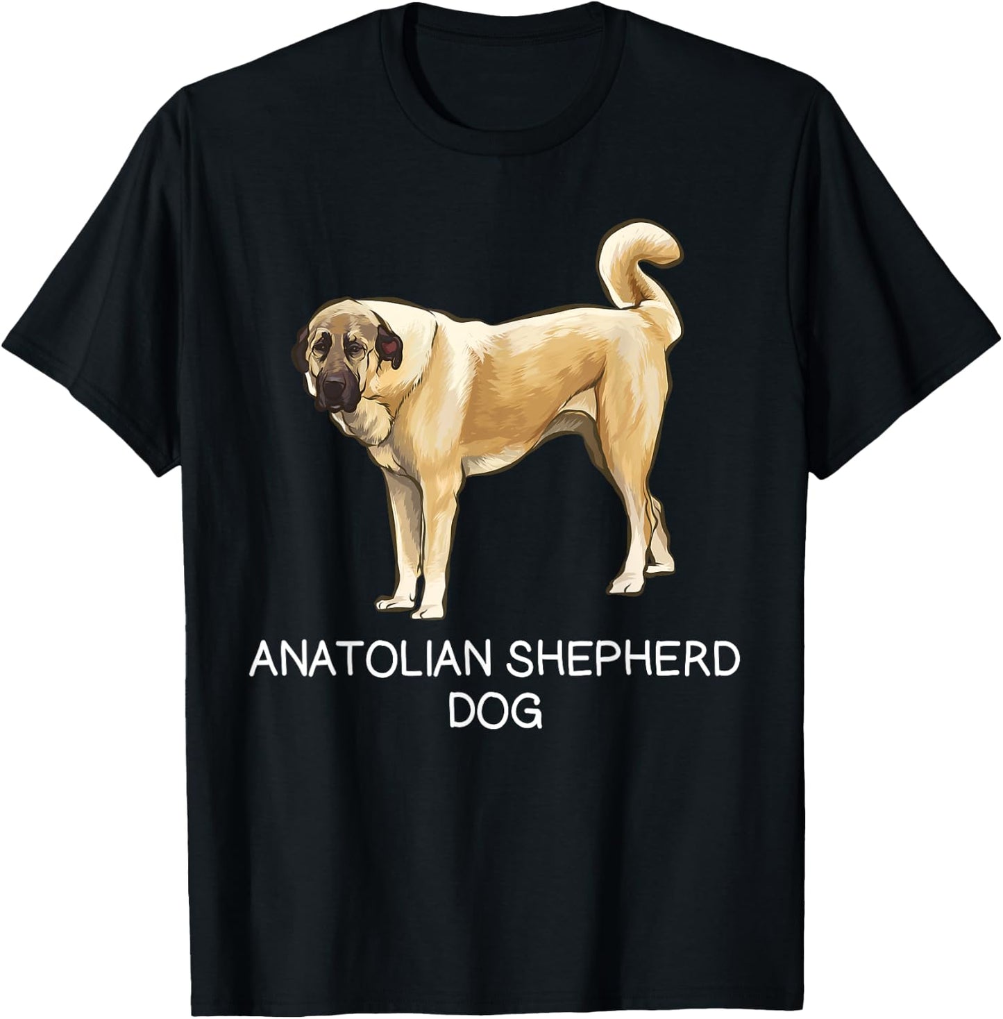 Anatolian Shepherd Dog Crazy Dog Lover T-Shirt - T-Shirt | Black