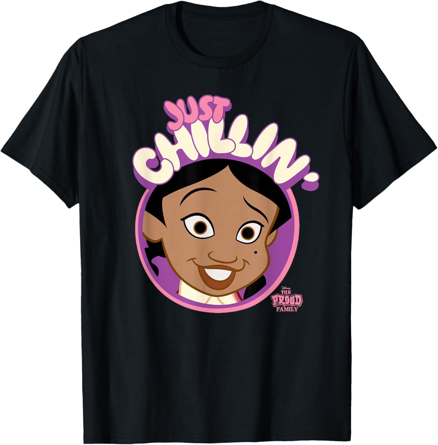 Disney The Proud Family Penny Proud Just Chillin' T-Shirt - T-Shirt | Black