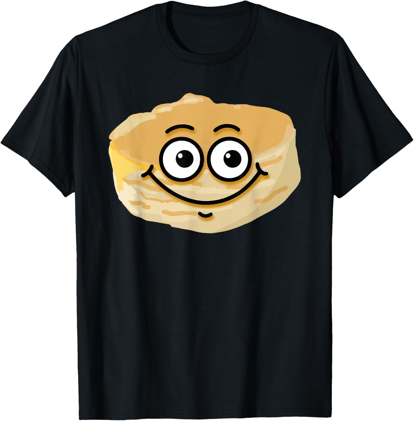 Buttermilk Biscuit Funny Cartoon Halloween Costume T-Shirt - T-Shirt | Black