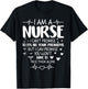 I'm A Nurse I Can't Promise To Fix All Your Problems T-Shirt - T-Shirt | Black