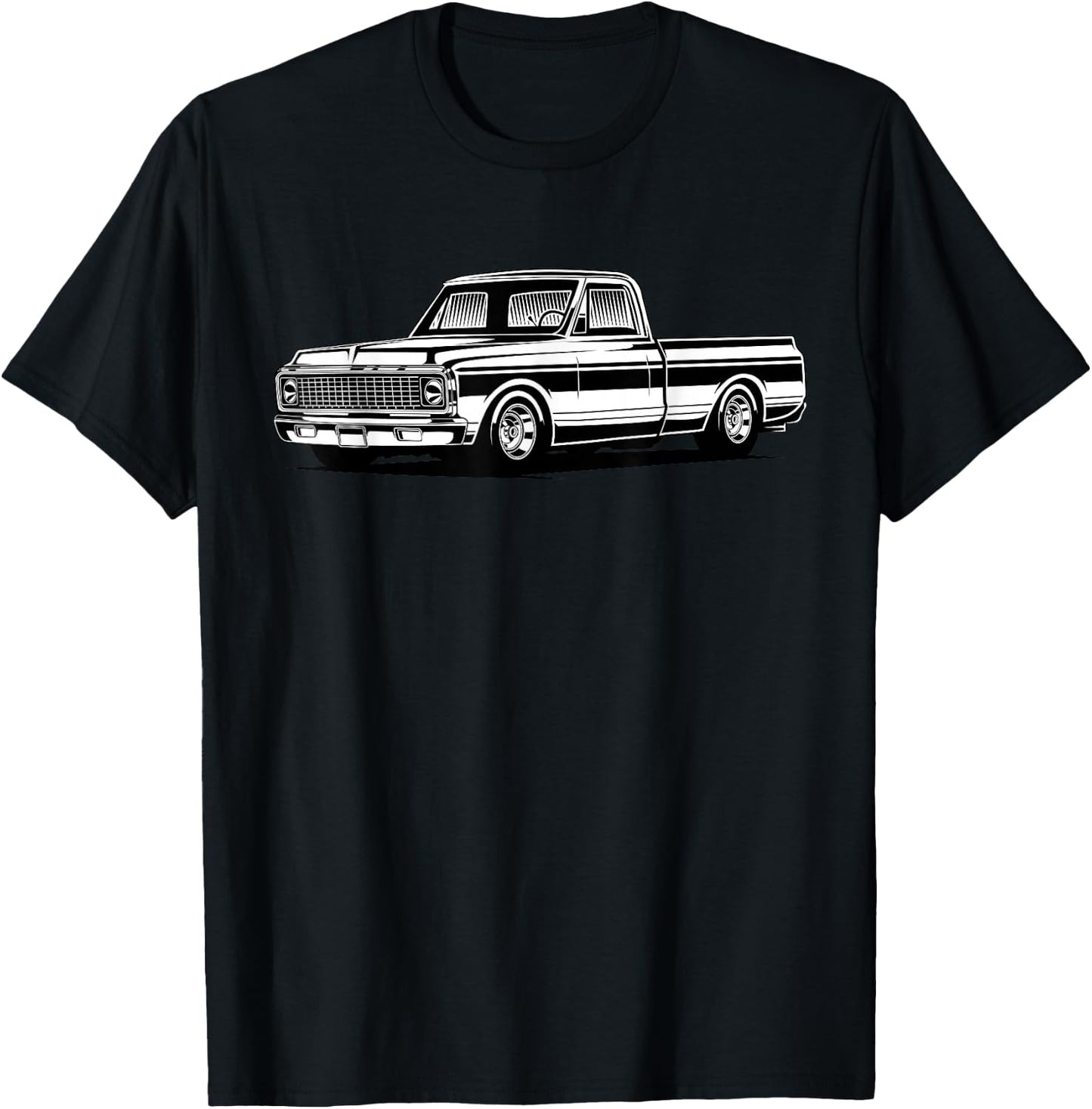 C10 Mini Truck Lowrider Slammed T-Shirt - T-Shirt | Black
