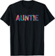 Tie-Dye Auntie T-Shirt - T-Shirt | Black