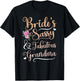 Bride's Sassy & Fabulous Grandma of The Bride Grandma T-Shirt - T-Shirt | Black