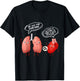 Oxygen For The Heart Lungs Doctor T-Shirt - T-Shirt | Black