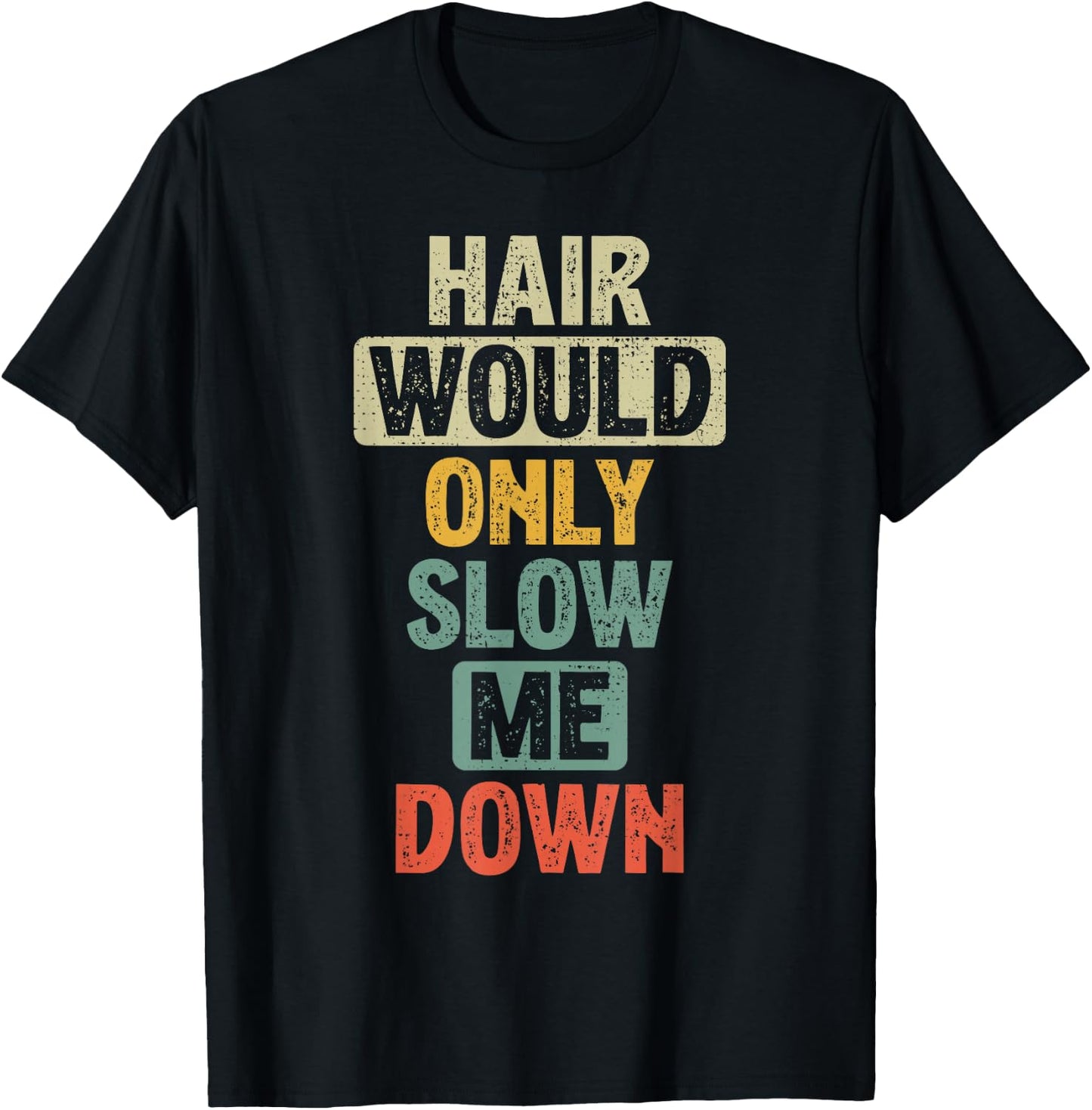 Hilarious Bald majesti T-Shirt - T-Shirt | Black