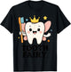 Halloween Tooth Fairy Costume, Cute Spooky Dental Assistant T-Shirt - T-Shirt | Black