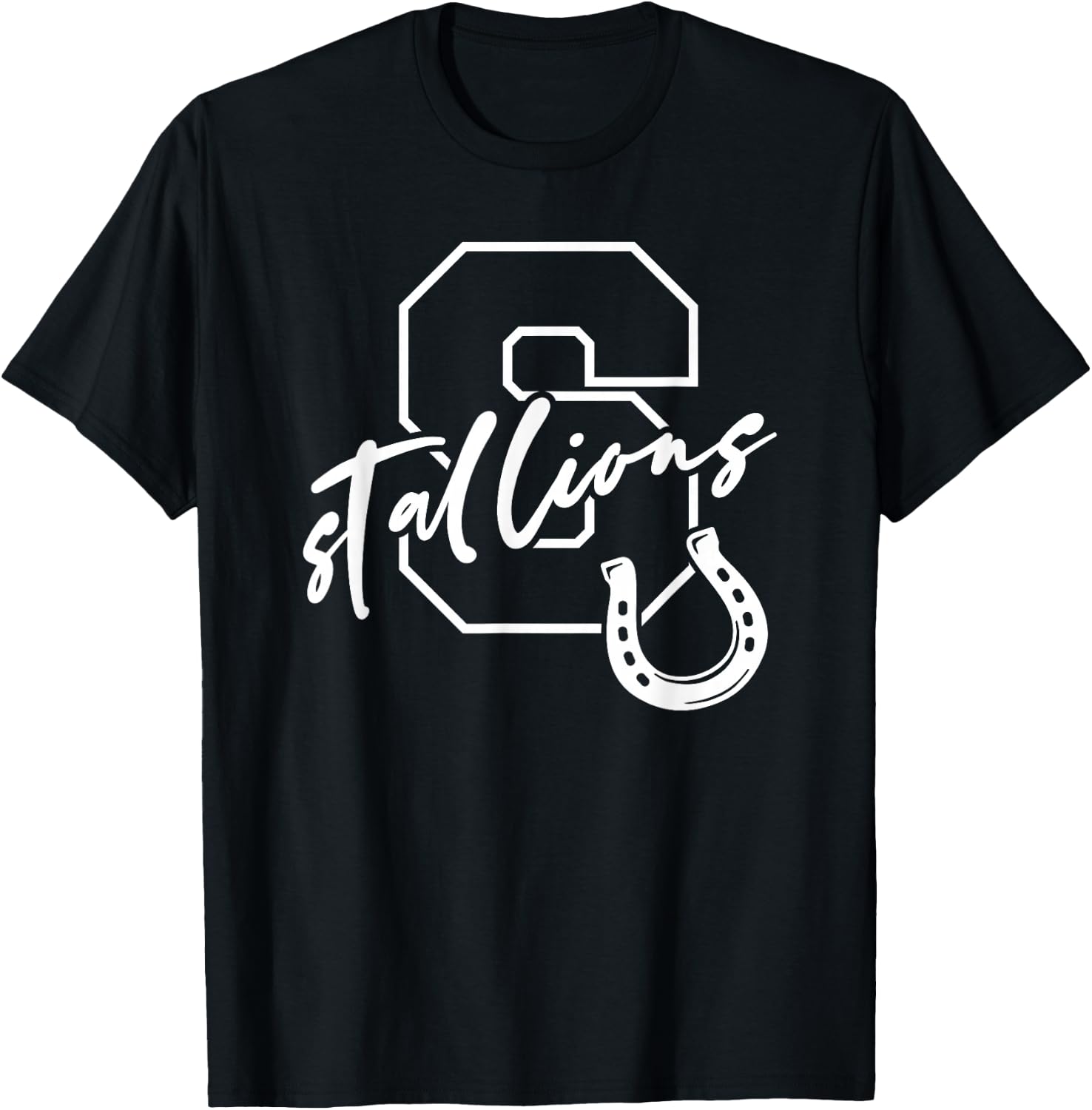 Stallions T-Shirt - T-Shirt | Black