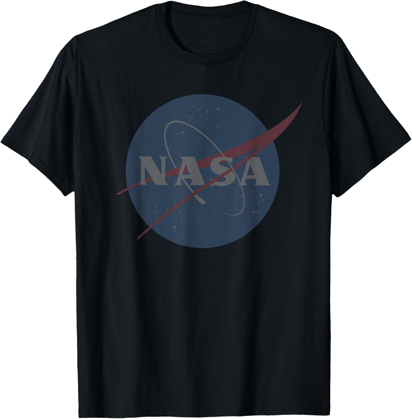 Faded NASA Logo T-Shirt - T-Shirt | Black