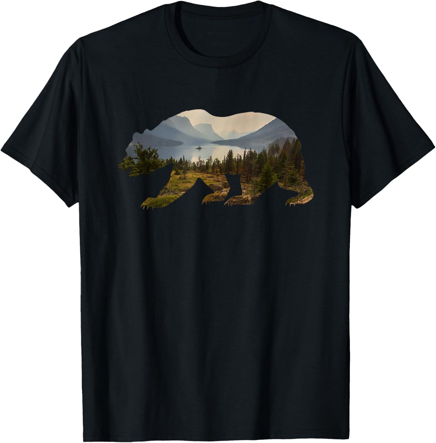 Preserve & Protect Vintage National Park Bear Wildlife Small T-Shirt - T-Shirt | Black