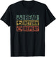 Read Return Repeat Funny Library Librarian T-Shirt - T-Shirt | Black