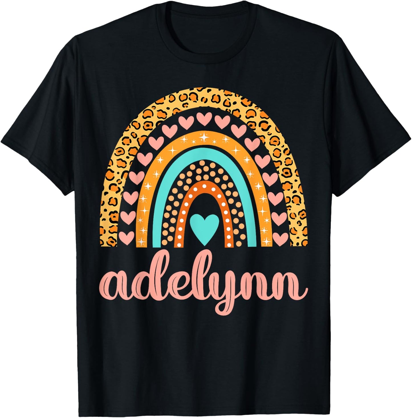 Adelynn Adelynn Name Birthday Shirt Gift T-Shirt - T-Shirt | Black