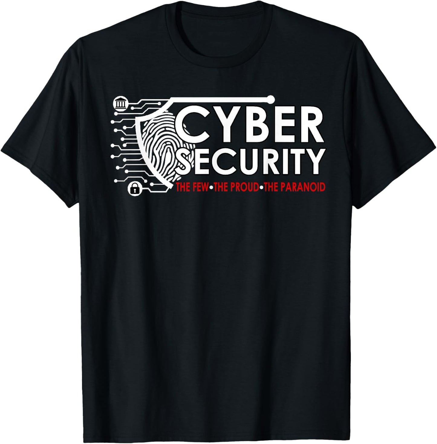 Cyber Security Humor for Tech Nerds Hackers and Engineers T-Shirt - T-Shirt | Black