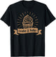 Wake & Bake Cupcake Baking Chef T-Shirt - T-Shirt | Black