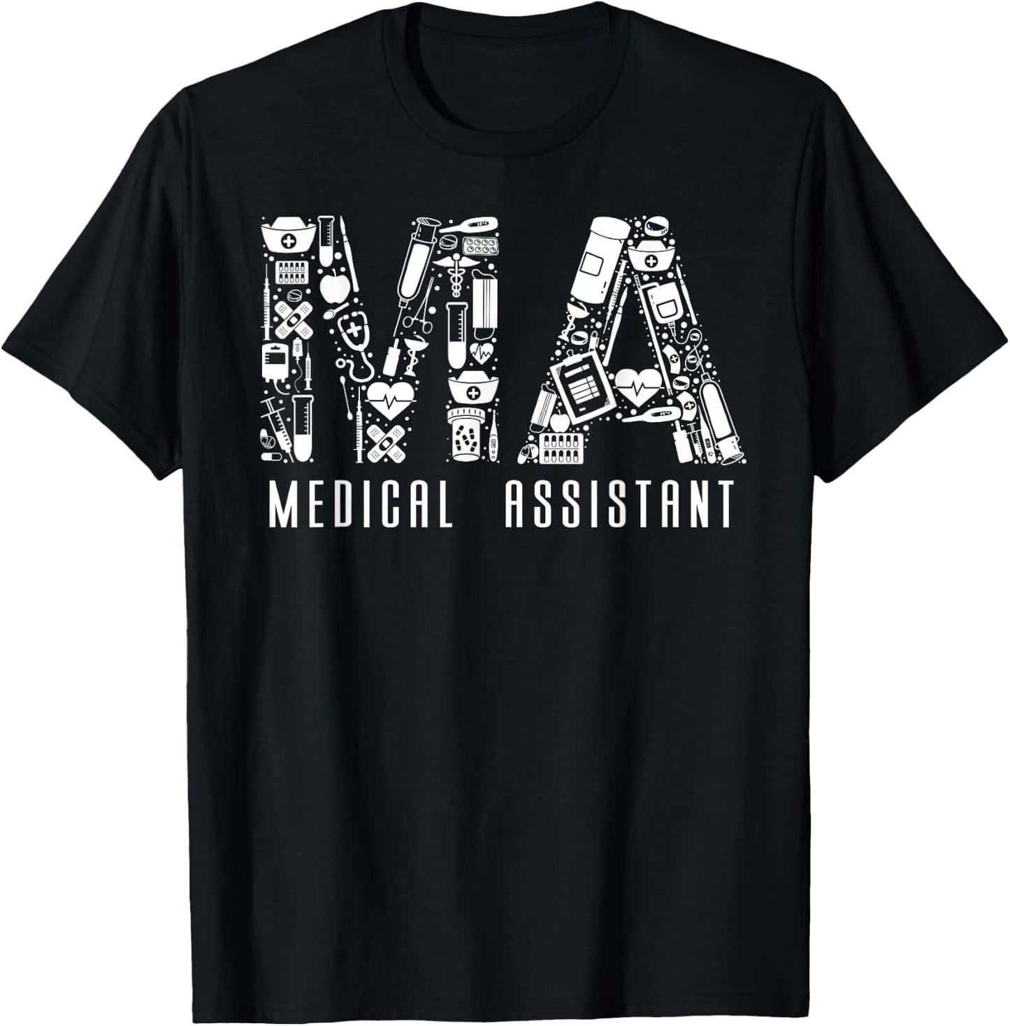 Certified Medical Assistant CMA T-Shirt - T-Shirt | Black
