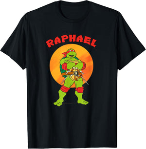 Mademark x Teenage Mutant Ninja Turtles - Raphael Standing Tall T-Shirt - T-Shirt | Black