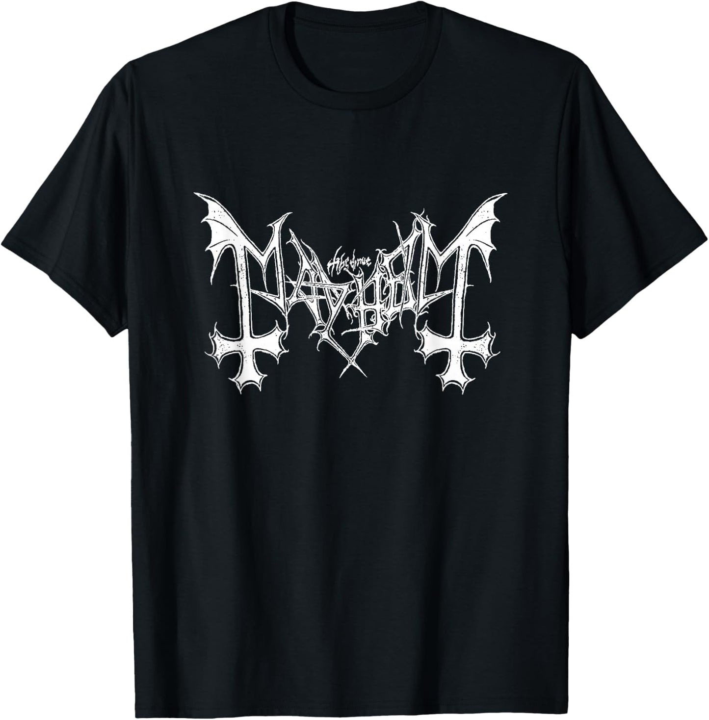 Mayhem - Official Merchandise - Logo Small T-Shirt - T-Shirt | Black